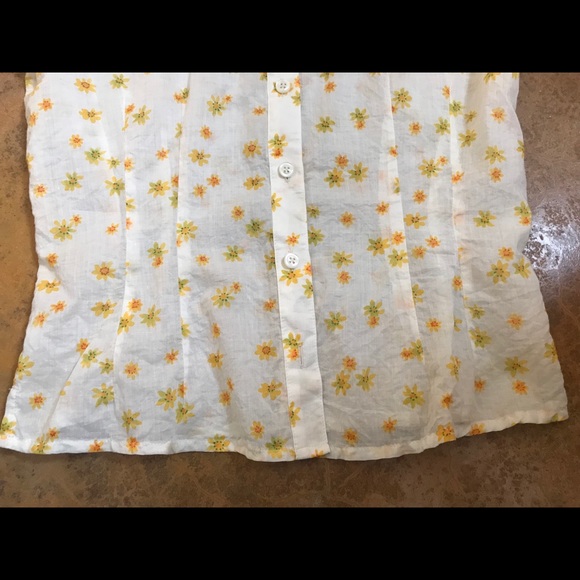 Moda International pale yellow blouse, size XS - Picture 4 of 4